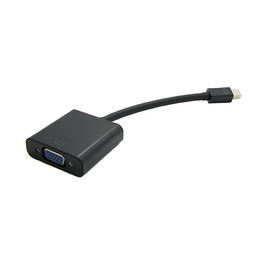 VALUE 12.99.3125 Adaptador Mini DisplayPort a VGA, Macho/Hembra, Cable Negro 150m