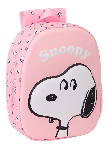 Safta Mochila 3D Snoopy 27x33x10 cm
