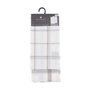 Atmosphera Trapos de cocina modelo cuadros grises 45 x 70 cm, 2 uds