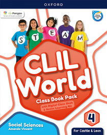 OXFORD UNIVERSITY PRESS, SOCIAL SCIENCE 4 COURSEBOOK. CLIL WORLD. CASTILLA Y LEÓN 2023 - OXFORD UNIVERSITY PRESS