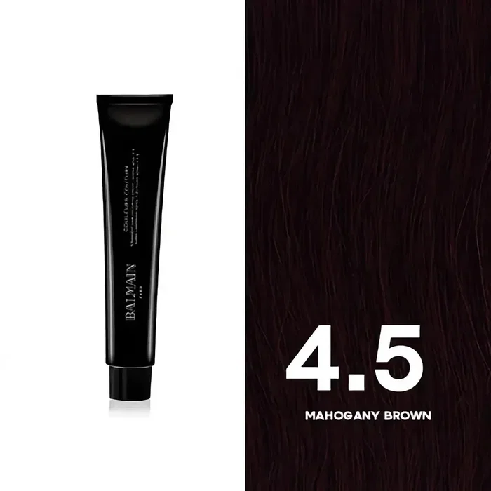 Balmain Professionnel Couleurs Couture Tinte permanente 4.5 Mahogany Brown 60 ml Balmain Professionnel Couleurs Couture Tinte permanente 4.5 Mahogany Brown 60 ml