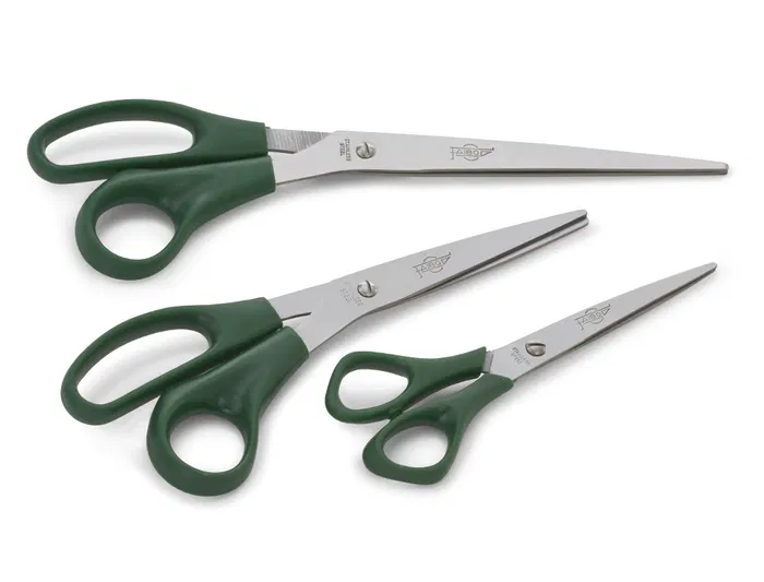 Faibo Tijera de Oficina Acero Inoxidable 25 cm con Empuñadura Ergonómica