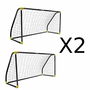 Set de 2 porterías de fútbol Ociotrends 180 x 91 x 120 cm
