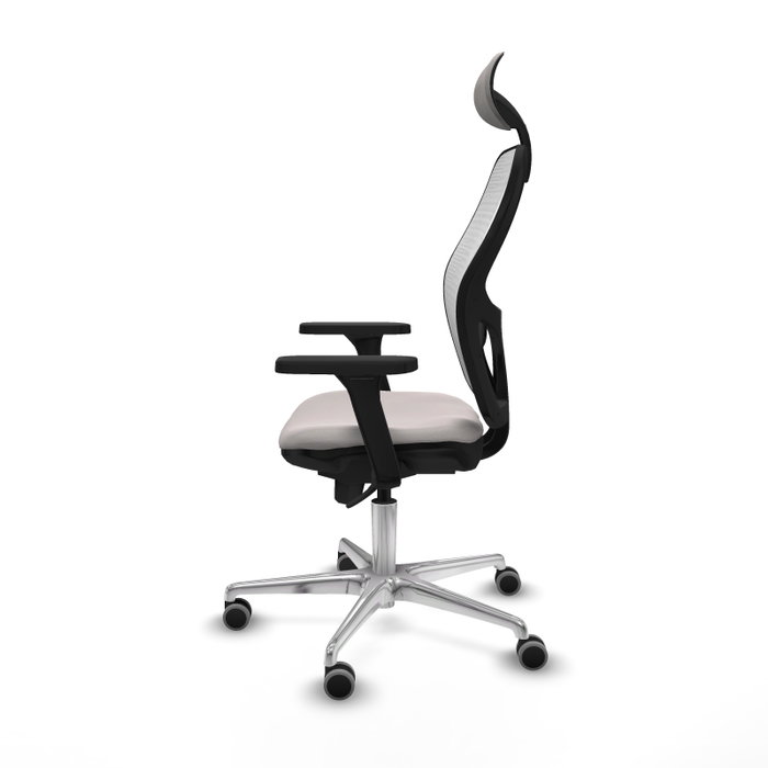 PIQUERAS Y CRESPO Silla de oficina Jorquera Blanco con mecanismo Sincro PIQUERAS Y CRESPO Silla de oficina Jorquera Blanco con mecanismo Sincro