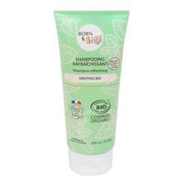 BORN TO BIO Champú Refrescante Menta Verde 200ml BIO