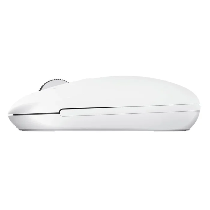 Trust Seron Slim Multi - Ratón Óptico Inalámbrico RF + Bluetooth, Ambidiestro, 3200 DPI, 7 Botones, para Oficina, Blanco