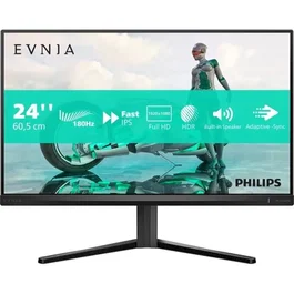 Philips Evnia 3000 Pantalla de PC 23.8" FHD IPS Rápido 180Hz 0.5ms Smart Crosshair HDMI/DP Negro