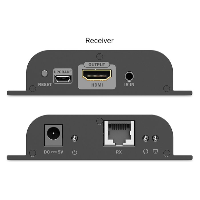 Digitus DA-91897 Conjunto Extensor IP HDMI 4K/60Hz 4096x2160 HDCP 2.2 Transmisor y Receptor sobre Cat6 hasta 200 m Negro Digitus DA-91897 Conjunto Extensor IP HDMI 4K/60Hz 4096x2160 HDCP 2.2 Transmisor y Receptor sobre Cat6 hasta 200 m Negro