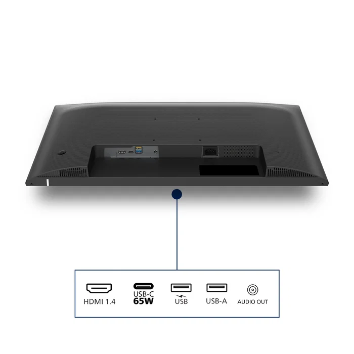 Philips 1000 Series Monitor Profesional 27E1N1600AE/00 - 27" QHD 2560x1440 IPS, 100Hz, 1ms MPRT, HDR, USB-C 65W, Altavoces, Ajuste en Altura, Negro