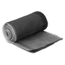 DeLOCK 20843 Funda trenzada de protección EMI con cierre de velcro, 1 m x 30 mm, Negro