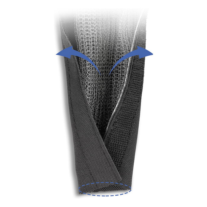 DeLOCK 20843 Funda trenzada de protección EMI con cierre de velcro, 1 m x 30 mm, Negro DeLOCK 20843 Funda trenzada de protección EMI con cierre de velcro, 1 m x 30 mm, Negro