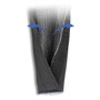 DeLOCK 20843 Funda trenzada de protección EMI con cierre de velcro, 1 m x 30 mm, Negro