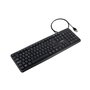 Tooq Teclado USB TQK-2002-B de 104 teclas, Negro