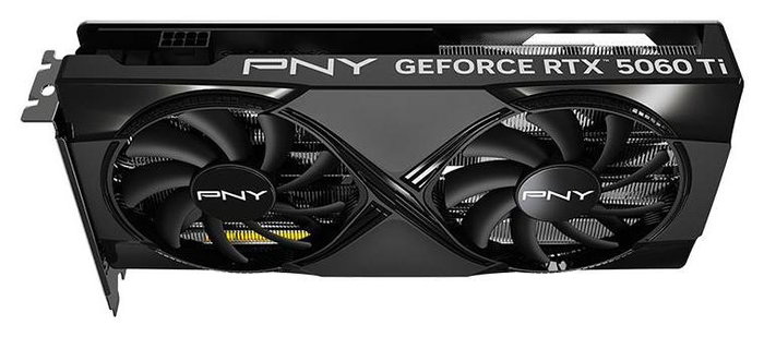 PNY GeForce RTX PNY 5060 Ti - 8 GB GDDR6 - Doble ventilador overclockeado DLSS 4