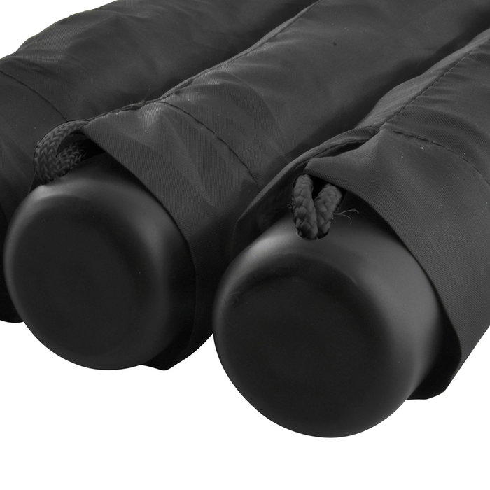 Day Paraguas Negro con Correa y Funda Protectora Diámetro 95 cm Apertura Manual