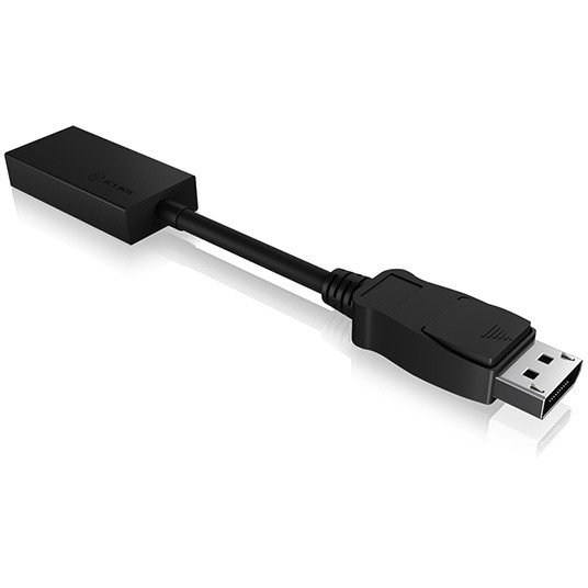 ICY BOX IB-AC508a Adaptador DisplayPort 1.2 a HDMI 4K 60Hz Plug and Play, Negro ICY BOX IB-AC508a Adaptador DisplayPort 1.2 a HDMI 4K 60Hz Plug and Play, Negro