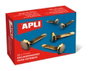 Apli Encuadernadores Metálicos Sin Arandela Dorados 17mm