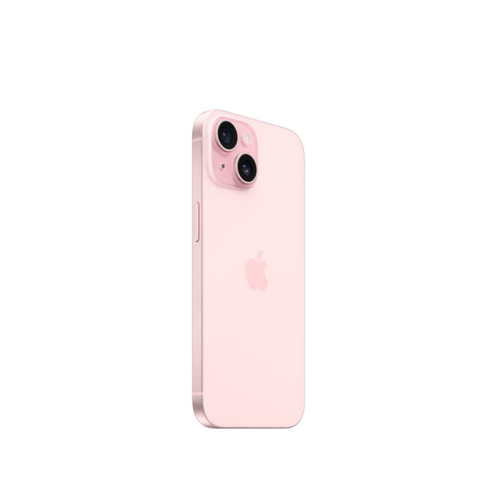 Apple iPhone 15 - Smartphone 6.1" Super Retina XDR, 256 GB, Color Rosa, Cámara Dual 48 MP, iOS 17, 5G, USB-C, Resistente al Agua IP68, A16 Bionic