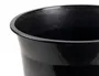 Q-connect Papelera de Plástico Negro Opaco 13 Litros 275x285 mm