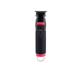 Babyliss Trimmer Skeletonfx Boost+ Mate Roja & Negra, Cuchilla Negra DLC 360°, Motor Digital 7200 RPM, Carcasa Metálica, Batería Iones de Litio 3300 mAh, 3h Autonomía