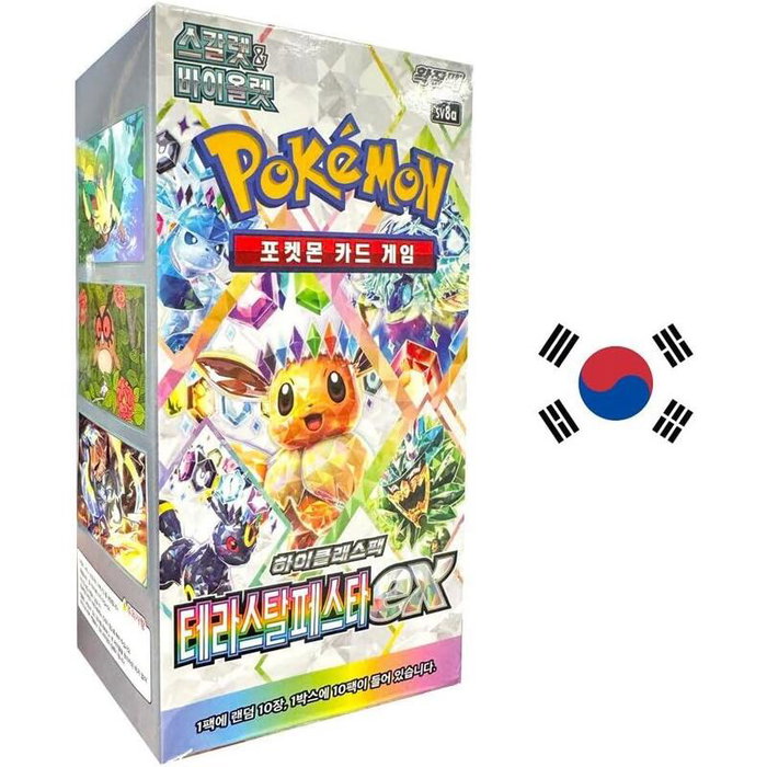 Pokemon TCG Terastal Festival EX Sobres de Refuerzo Coreano Pokemon TCG Terastal Festival EX Sobres de Refuerzo Coreano
