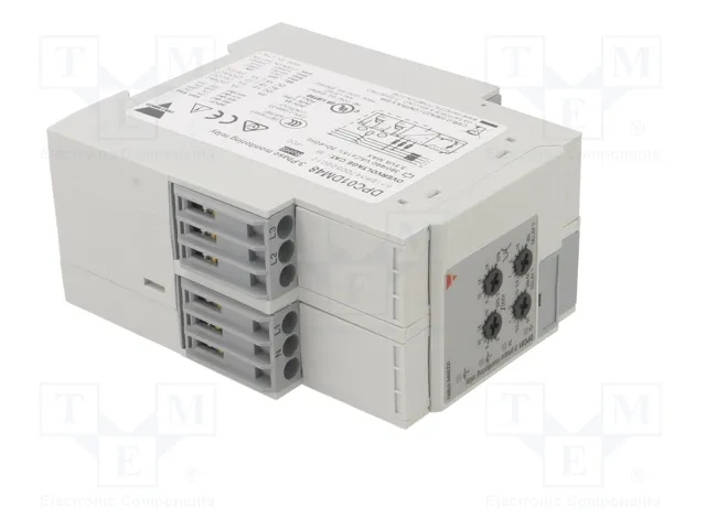 CARLO GAVAZZI DPC Relé de monitorización de tensión para raíl DIN 3 x 380...480V AC CARLO GAVAZZI DPC Relé de monitorización de tensión para raíl DIN 3 x 380...480V AC