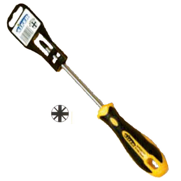 SIFER Destornillador Pozidriv 2x150 Profesional SIFER Destornillador Pozidriv 2x150 Profesional