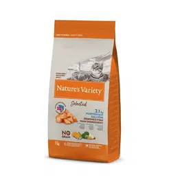 Nature's Variety Cat No Grain Esterilizado Salmón 7 kg