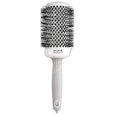 Olivia Garden Expert Blowout Shine Blanco y Gris 55 mm Olivia Garden Expert Blowout Shine Blanco y Gris 55 mm