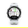 Garmin Forerunner 965 Reloj Inteligente Deportivo GPS Titanium 47mm Pantalla AMOLED Táctil 1.4" Blanco, Compatible con iPhone y Android, Batería 26h, 56g, Forerunner965