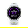 Garmin Forerunner 965 Reloj Inteligente Deportivo GPS Titanium 47mm Pantalla AMOLED Táctil 1.4" Blanco, Compatible con iPhone y Android, Batería 26h, 56g, Forerunner965