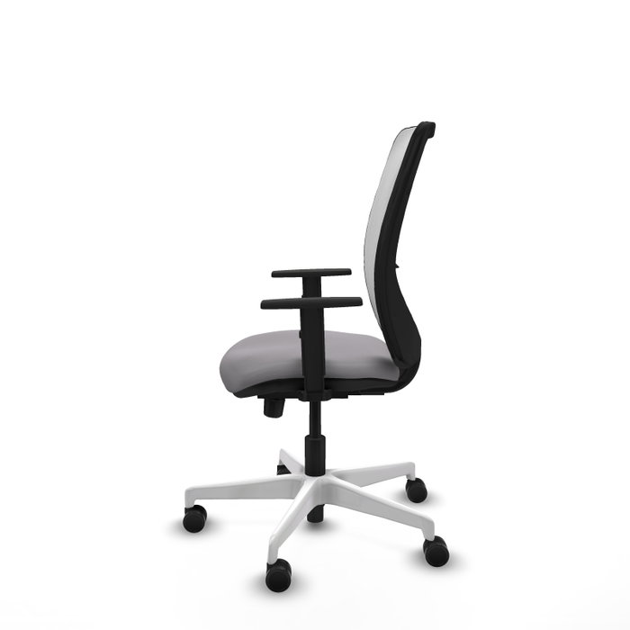PIQUERAS Y CRESPO Silla de oficina Zulema Gris y Blanco PIQUERAS Y CRESPO Silla de oficina Zulema Gris y Blanco