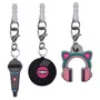 Wow Generation Micrófono Karaoke Grabador con Bluetooth Rosa