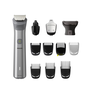 Philips Recortador 12 en 1 para Barba, Pelo y Cuerpo Series 5000 MG5940/15 - Cuchillas Autoafilables, Impermeable, Inalámbrico, 12 Accesorios
