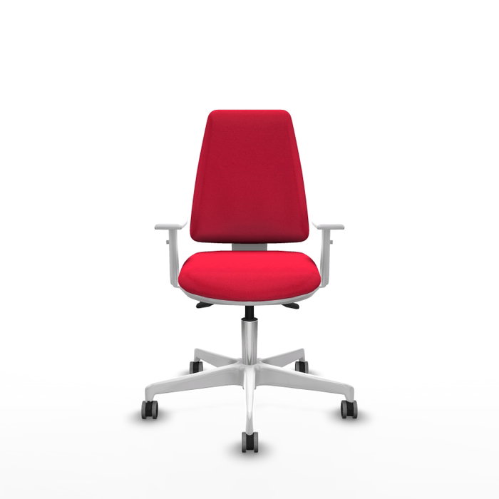 PIQUERAS Y CRESPO Silla de oficina Elche con mecanismo Asincro, Rojo PIQUERAS Y CRESPO Silla de oficina Elche con mecanismo Asincro, Rojo