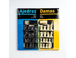 Fournier Ajedrez Damas Tablero Grande 41x40x4,6 cm