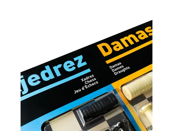 Fournier Ajedrez Damas Tablero Grande 41x40x4,6 cm