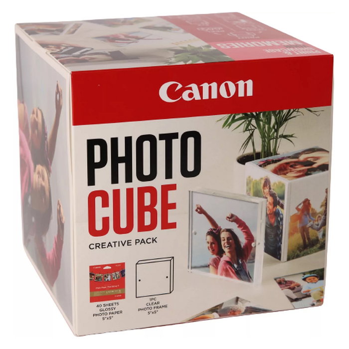 Papel Fotográfico Brillante Canon 2311B075 5 x 5 cm 40 Hojas 40 Piezas (40 unidades) Papel Fotográfico Brillante Canon 2311B075 5 x 5 cm 40 Hojas 40 Piezas (40 unidades)