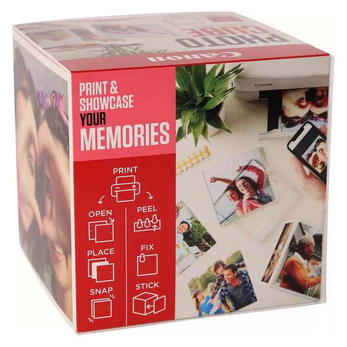 Papel Fotográfico Brillante Canon 2311B075 5 x 5 cm 40 Hojas 40 Piezas (40 unidades) Papel Fotográfico Brillante Canon 2311B075 5 x 5 cm 40 Hojas 40 Piezas (40 unidades)