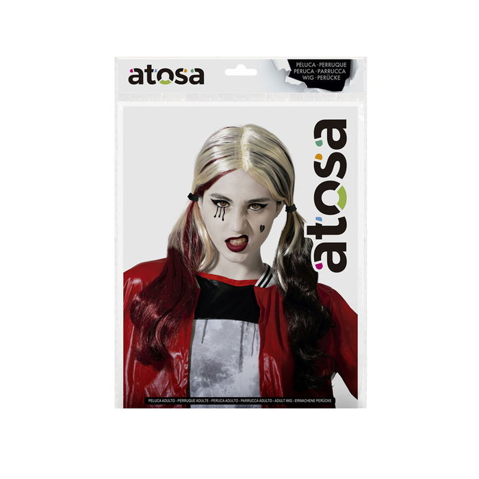 Atosa Peluca de Coletas Largas para Cosplay