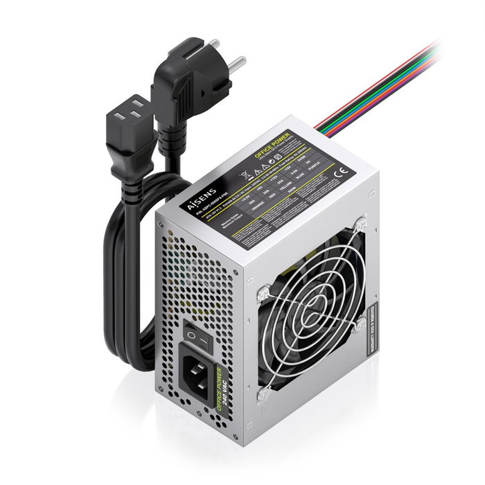 Aisens Fuente de Alimentación SFX 500W ASPC-500SFX-PSE Plata Aisens Fuente de Alimentación SFX 500W ASPC-500SFX-PSE Plata