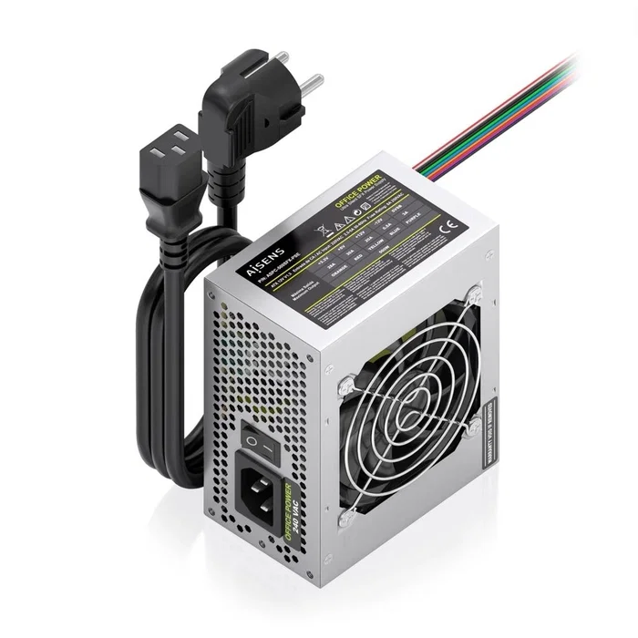 Aisens Fuente de Alimentación SFX 500W Plata ASPC-500SFX-PSE Aisens Fuente de Alimentación SFX 500W Plata ASPC-500SFX-PSE