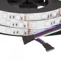 Pack 4 Tiras LED 72W 4200Lm 300 X SMD5050 12VDC IP33 x5M 40.000H [PL-219012-RGB-IP33-PK4-AP]