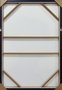 DKD Home Decor Cuadro Lienzo Ajedrez Pintado a Mano 83x4,5x122,5 cm