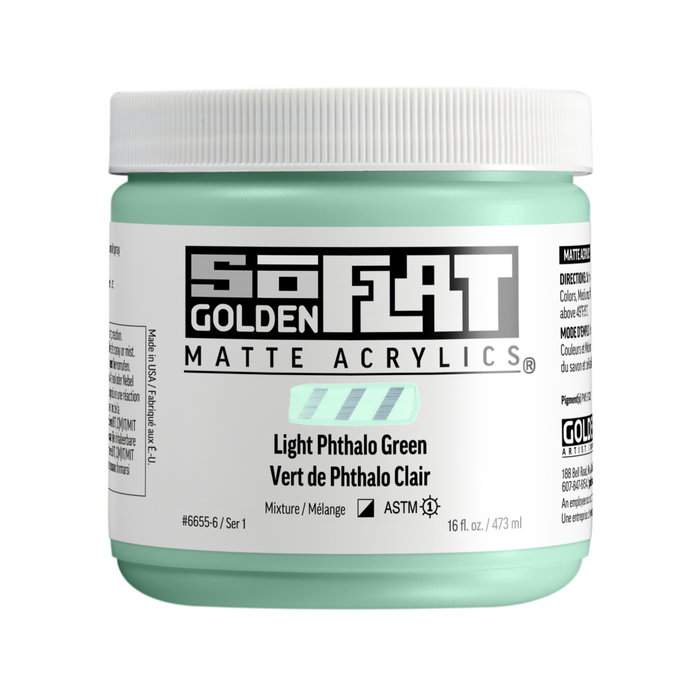 Golden SoFlat Claro Thalo Verde 473 ml Golden SoFlat Claro Thalo Verde 473 ml