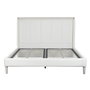 DKD Home Decor Cama Tradicional Gris Claro 223 x 135 x 196 cm