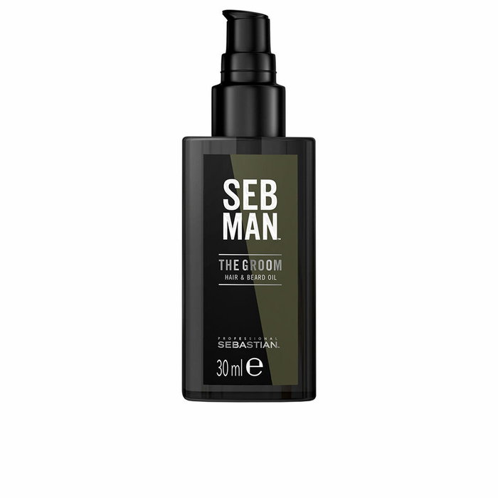Sebman The Groom Aceite de Cuidado para Barba y Cabello 30 ml