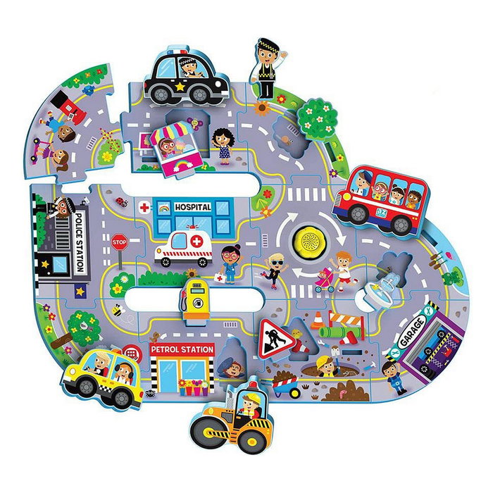 Reig Puzzle Con Sonidos Ciudad Ocupada