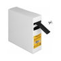 DeLOCK Caja de Tubo Termorretráctil con Adhesivo Interior, Relación 3:1, 5 m x 15 mm Negro, Poliolefina, 1 Pieza