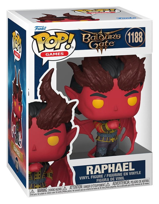 Funko Figura POP! Games Baldur's Gate 3 Raphael (Cambion Devil)